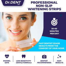 Load image into Gallery viewer, DrDent Premium Teeth Whitening Strips