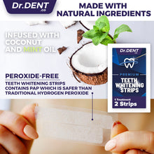 Load image into Gallery viewer, DrDent Premium Teeth Whitening Strips